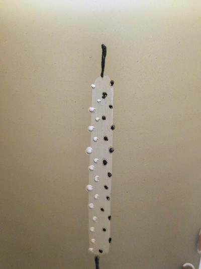 Czech Enamel on Cast Glass Foliate Table Lamp 1950s