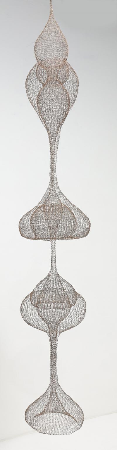 D Lisa Creager Dlisa Creagar 91 H Copper Wire Sculpture