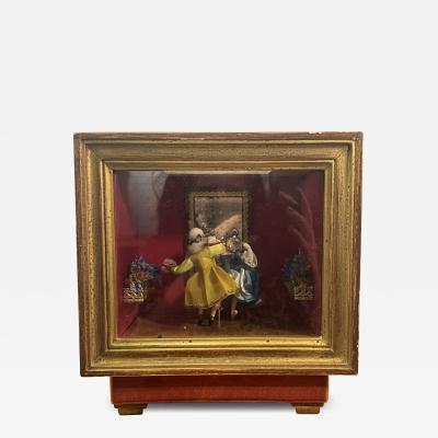 DANCING 19TH CENTURY COUPLE AUTOMATON THE BLUE DANUBE