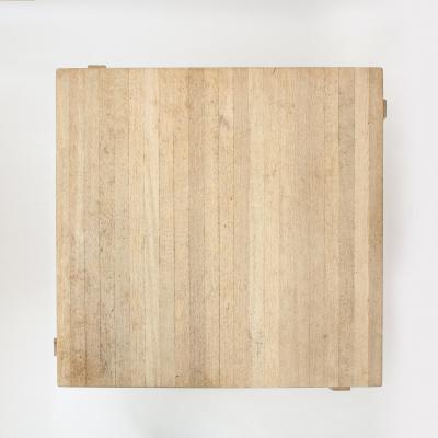 DANISH OAK SQUARE COFFEE TABLE