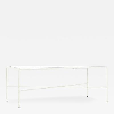 DARRELL LANDRUM Darrell Landrum for Avard Steel Mid Century Coffee Table Bench