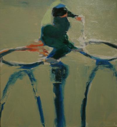 DAVID KAPP Cyclist Yellow 2006