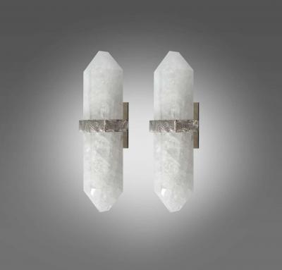 DDN Rock Crystal Sconces by Phoenix