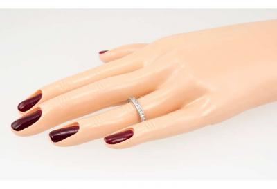 DIAMOND ETERNITY BAND WITH ENGRAVING