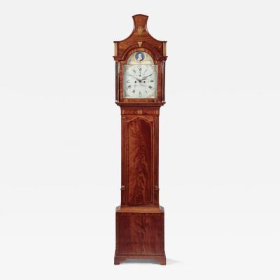 DOCUMENTED FEDERAL TALL CASE CLOCK