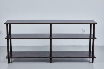 DOWEL CONSOLE IN DARK GREY FINISH
