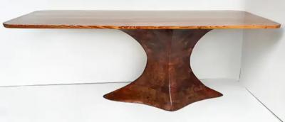Dade County Pine Sculptural Studio Dining Table Ray Pirello Woodworking