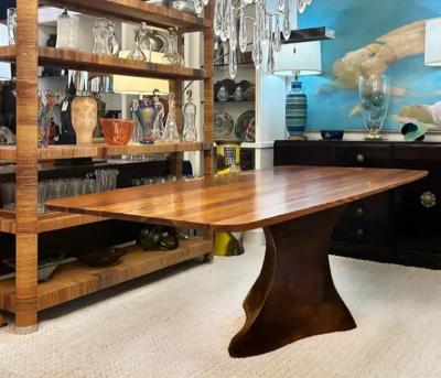 Dade County Pine Sculptural Studio Dining Table Ray Pirello Woodworking