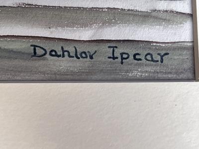 Dahlov Ipcar Harbor Scene Golden Gate Bridge Mid Century Illustration Female Illustrator