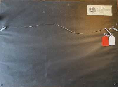 Dahlov Ipcar Harbor Scene Golden Gate Bridge Mid Century Illustration Female Illustrator