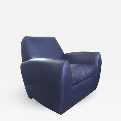 Dakota Jackson Dakota Jackson Leather Swivel Chair