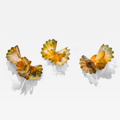 Dale Chihuly Celadon Umber Persian Wall 2018