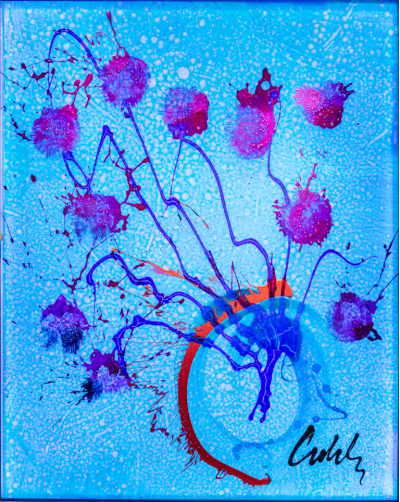 Dale Chihuly Ikebana Light Drawing 2017