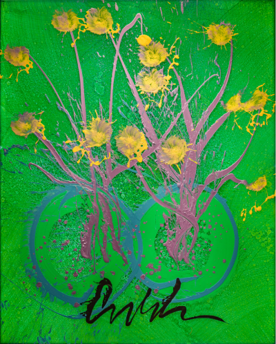 Dale Chihuly Ikebana Light Drawing 2019