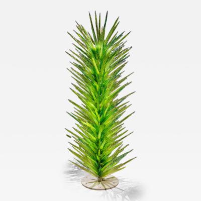 Dale Chihuly Peridot Green Icicle Tower 2023