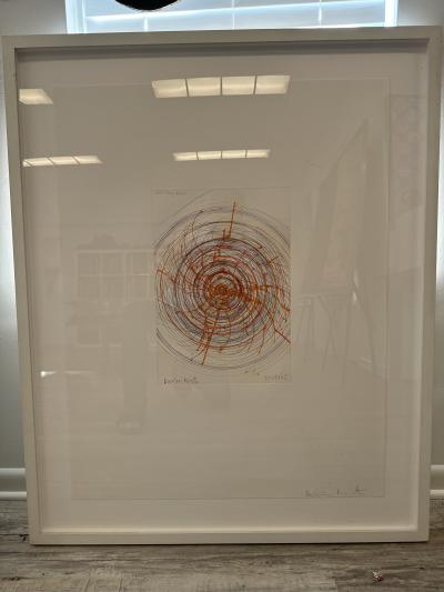 Damien Hirst Burning Wheel