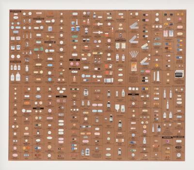 Damien Hirst Damien Hirst Copper Pharmacy Fragment