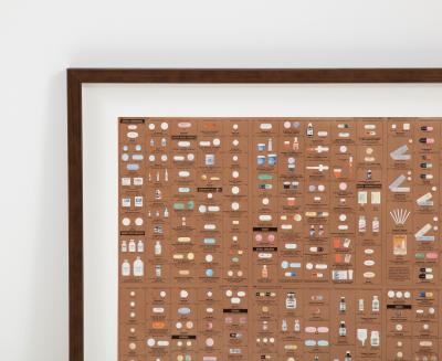 Damien Hirst Damien Hirst Copper Pharmacy Fragment