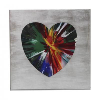 Damien Hirst Damien Hirst Heart Spin Painting 2009