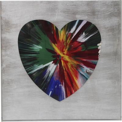 Damien Hirst Damien Hirst Heart Spin Painting 2009