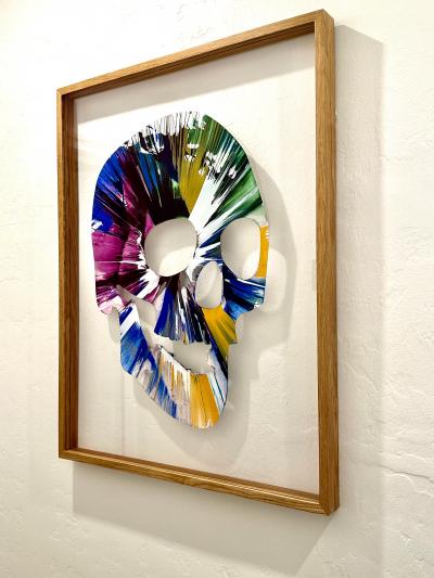 Damien Hirst Damien Hirst Skull Spin Painting Created at Damien Hirst Spin Workshop 2009