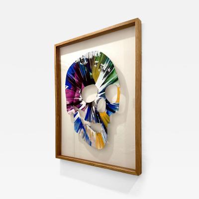Damien Hirst Damien Hirst Skull Spin Painting Created at Damien Hirst Spin Workshop 2009