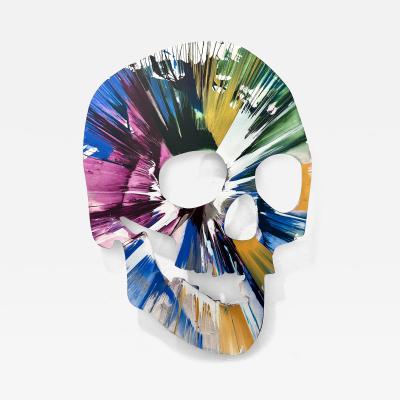 Damien Hirst Damien Hirst Skull Spin Painting Created at Damien Hirst Spin Workshop 2009