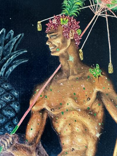 Dan Atkinson Muscular Gay Men Mardi Gras Daring Interracial Love Mid Century Gay Interest