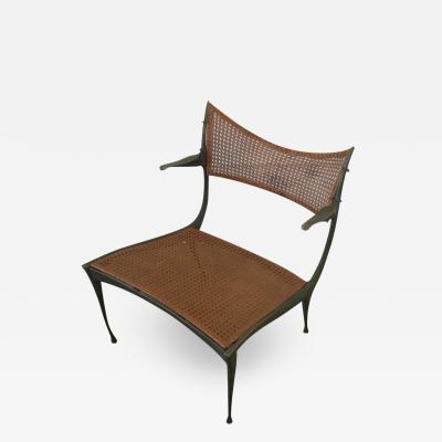 Dan Johnson Bronze Gazelle Lounge Chair