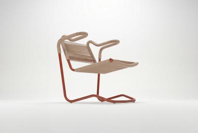 Dan Johnson Dan Johnson Cantilever Lounge Chair 2002 Limited Production 