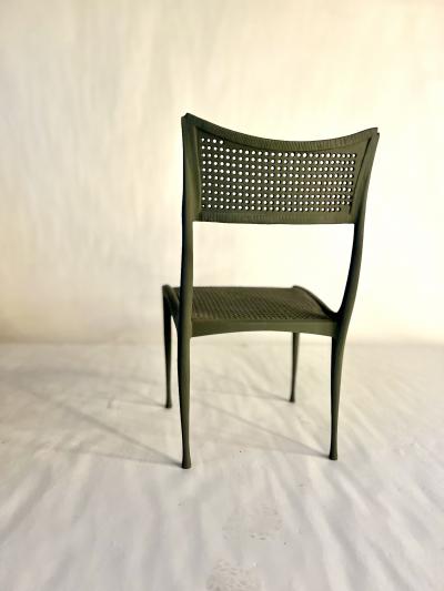 Dan Johnson Dan Johnson cast aluminum Gazelle series chair