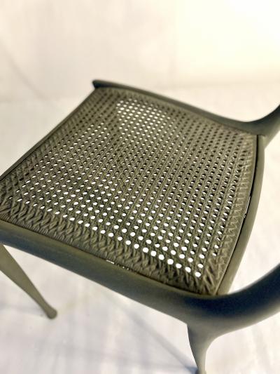 Dan Johnson Dan Johnson cast aluminum Gazelle series chair