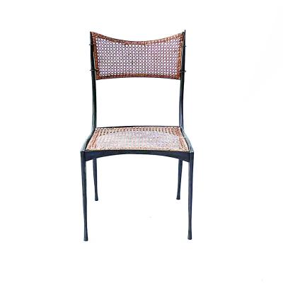 Dan Johnson Set of 6 Bronze Gazelle Chairs by Dan Johnson