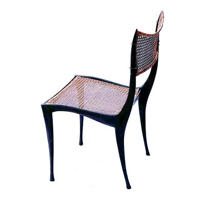 Dan Johnson Set of 6 Bronze Gazelle Chairs by Dan Johnson