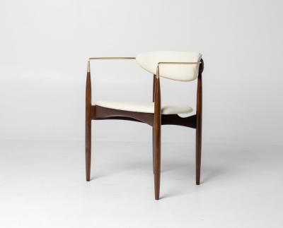 Dan Johnson Set of Four Dan Johnson Viscount Arm Chairs