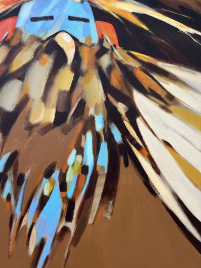 Dan Namingha Eagle Kachine