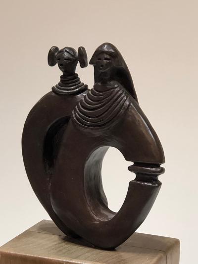 Dan Namingha Kachina Man and Woman