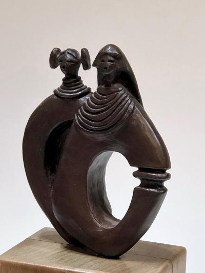 Dan Namingha Kachina Man and Woman