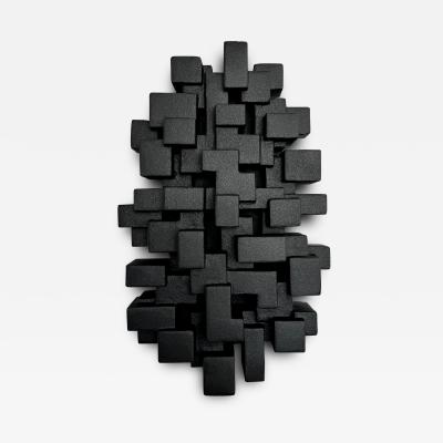 Dan Schneiger Composition 20 1 Geometric Abstract Wall Sculpture by Dan Schneiger