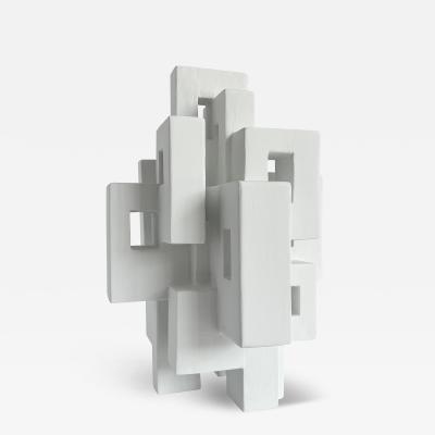 Dan Schneiger Kenzo Geometric Abstract Sculpture by Dan Schneiger