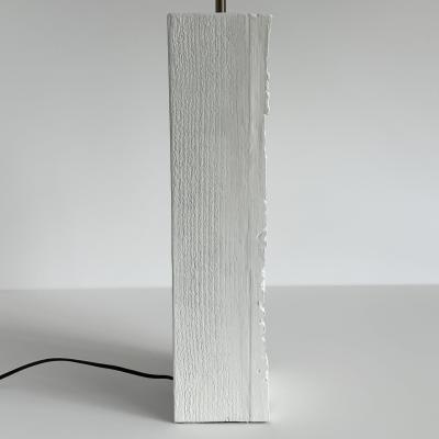 Dan Schneiger Scarpa Plaster Table Lamps by Dan Schneiger