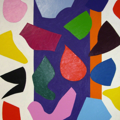 Dana Gordon Aria in the Area Abstract painting 2014