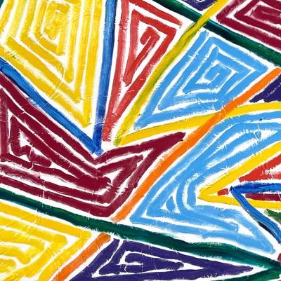 Dana Gordon Avalon Abstract painting 2023