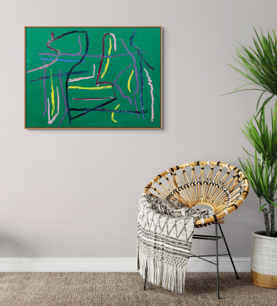 Dana Gordon Before Or After Abstract painting 2021