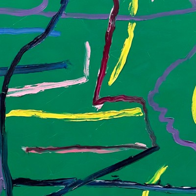 Dana Gordon Before Or After Abstract painting 2021