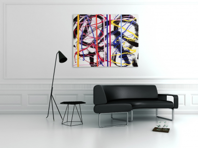 Dana Gordon Congregation Abstract painting 2020