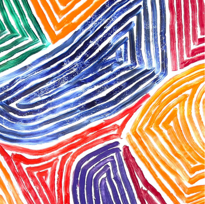 Dana Gordon Facebook Abstract painting 2024
