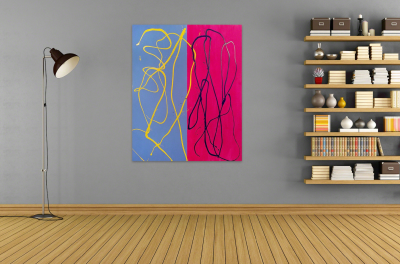 Dana Gordon Fathers Day Abstract painting 2018