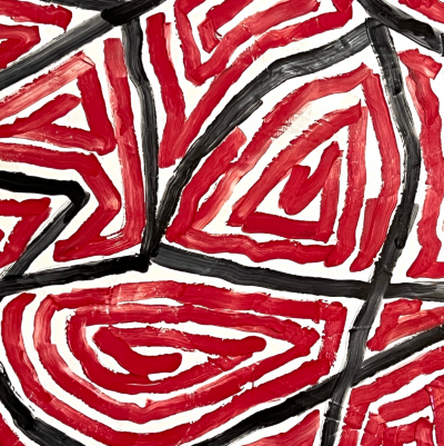Dana Gordon Late Music Abstract painting 2023
