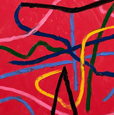 Dana Gordon Manouche Riff Abstract painting 2021